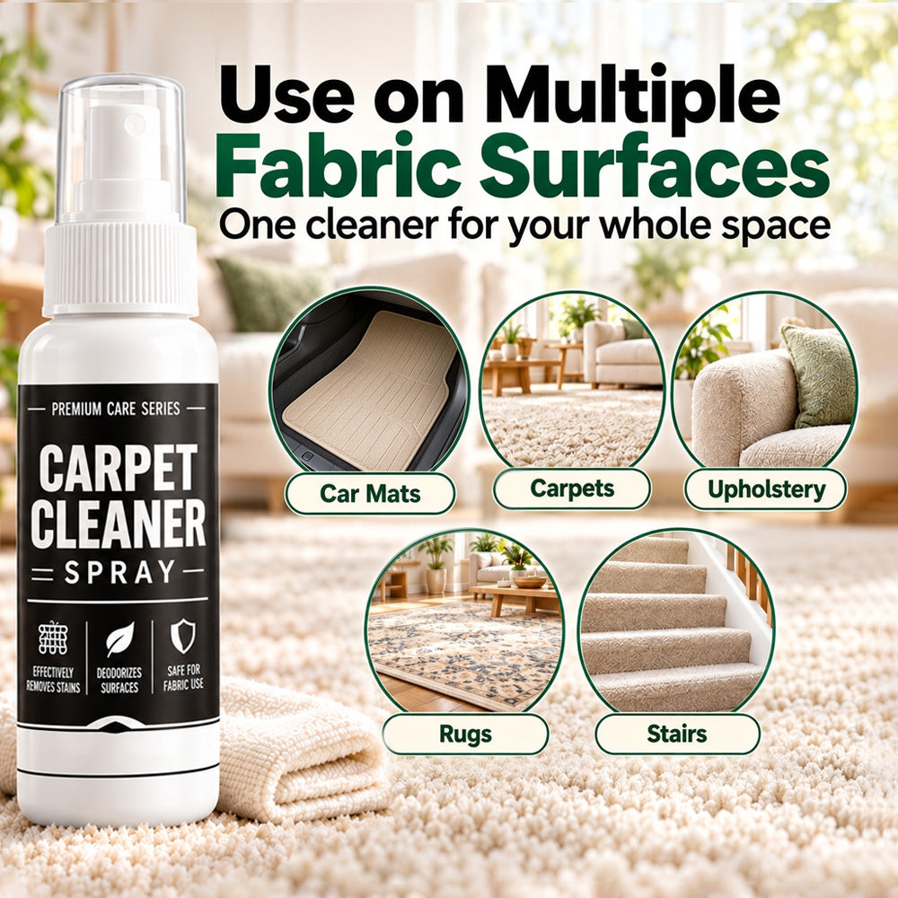 🏆 🏆 Buy 1 Get 1 Free🎁 Deep Clean Carpet Spray – Industrial-Strength Formula | Perfect for Auto Interiors, Sofas & Rugs, Effortless Stain Removal ✨