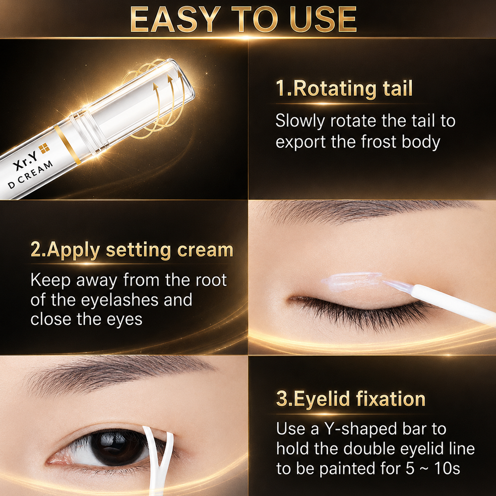 💫50% OFF – Today Only! | Long-Acting Invisible Double Eyelid Shaping Cream