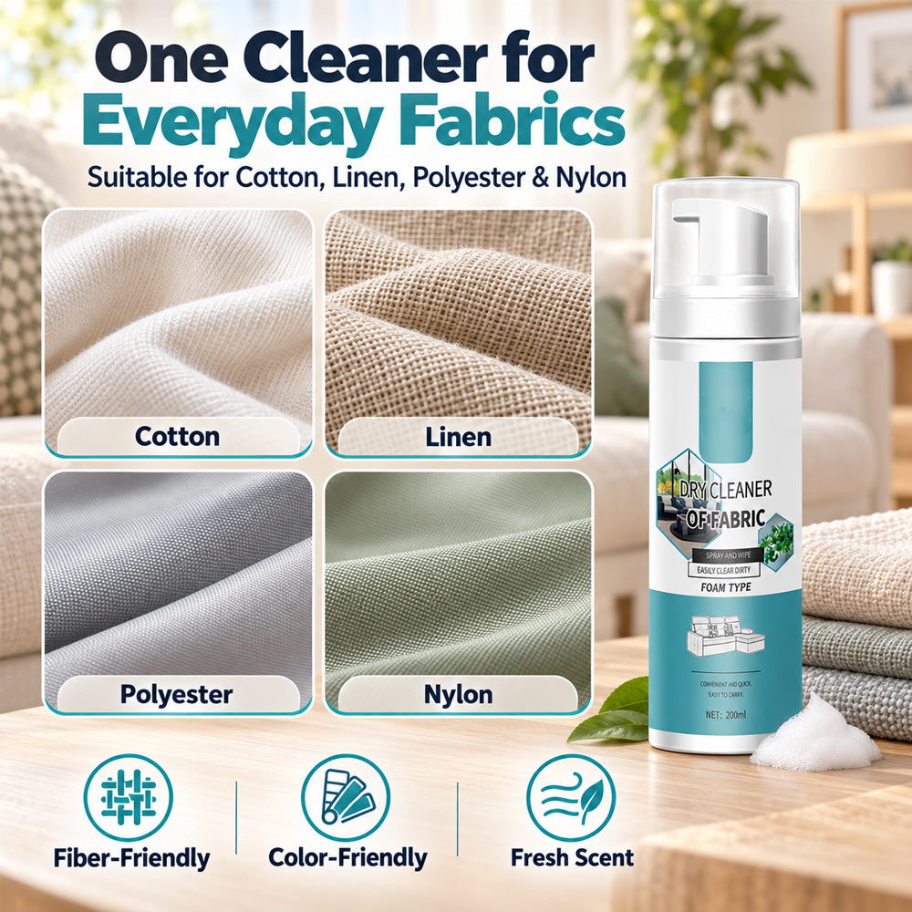 π«§π«§ No Washing, No Soaking β Powerful Foam Fabric Stain Cleaner