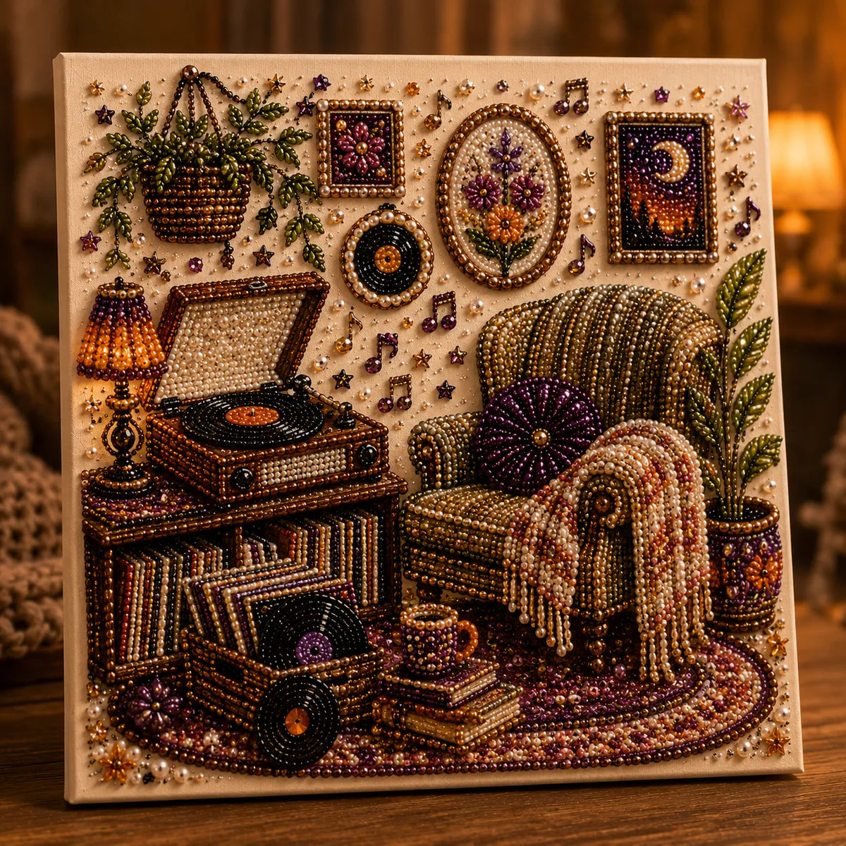 upsell🥳2026 HOT SALE🥳💞50K+ SOLD! 🏆 LIMITED-TIME 50% OFF! ✨ Cozy Hobby Rooms 3D Diamond Art Kit🌟
