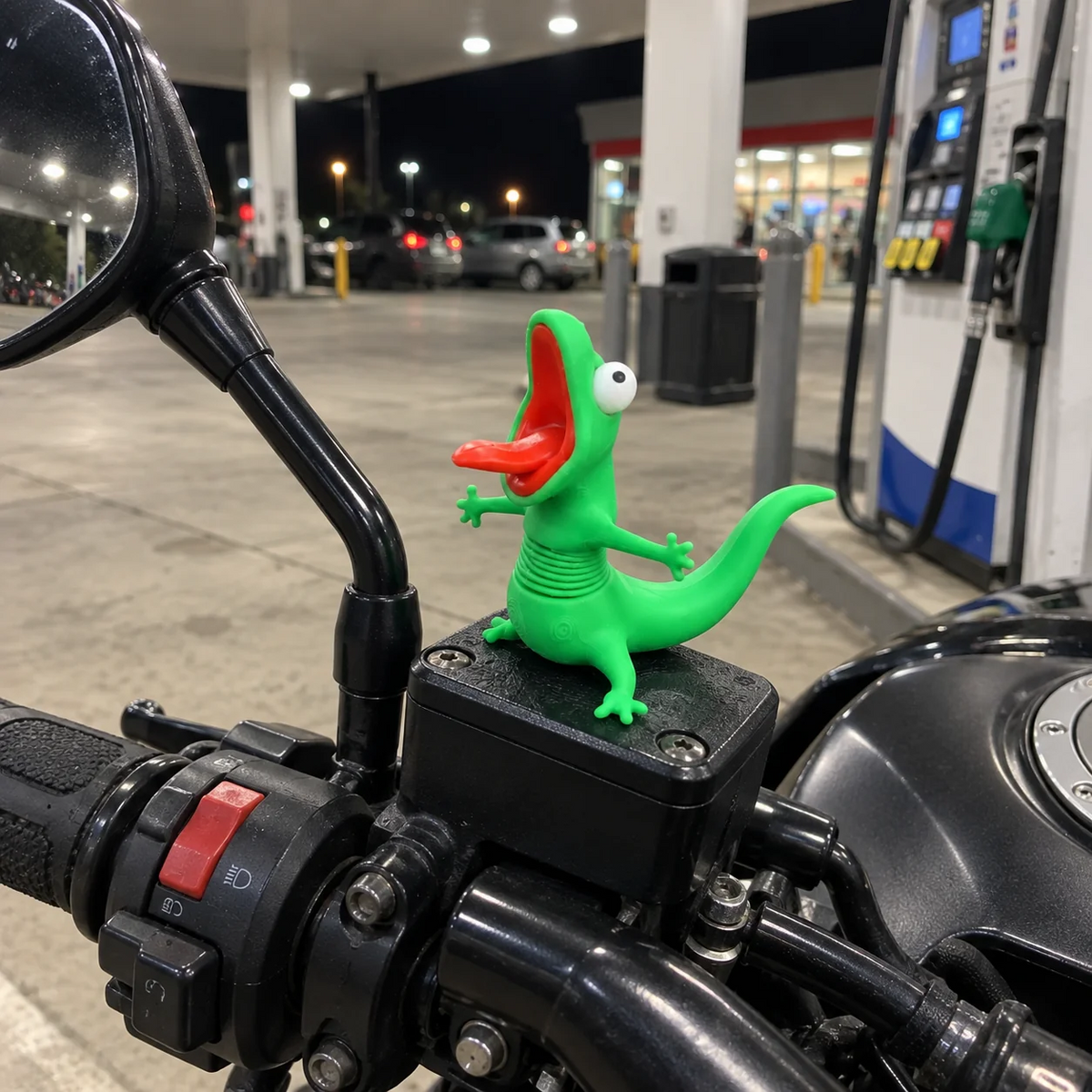 ๐ฆ๐๏ธ BUY 1 GET 1 FREE | Roadside Lizard Buddy โ Car & Motorcycle Decor + FREE Strong No-Trace Adhesive