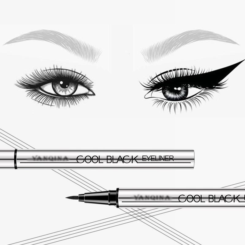 ⏰✨BUY 1 GET 1 FREE 🔥Waterproof & Smudge-Proof Eyeliner