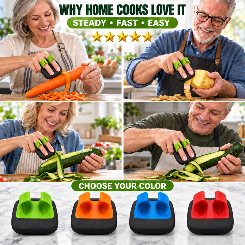 π2026 New Ergonomic Two-Finger Fruit and Vegetable Peeler