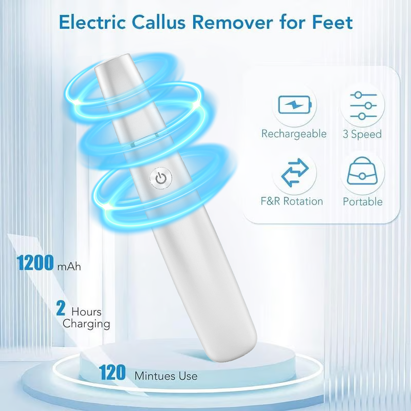 📢📢Enjoy 40%discount today!⏰Portable Electric Feet Callus Remover