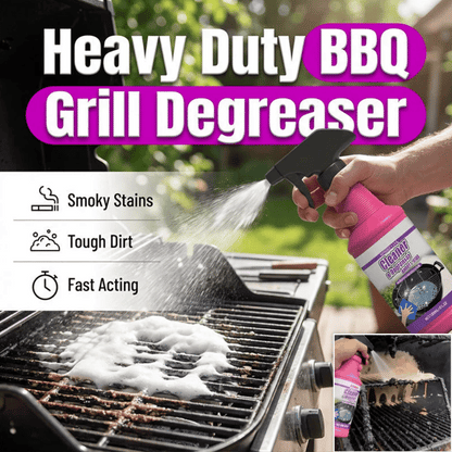 🔥Fast-Acting Heavy-Duty Grill Degreaser Spray 💪 Sparkling Clean ✨
