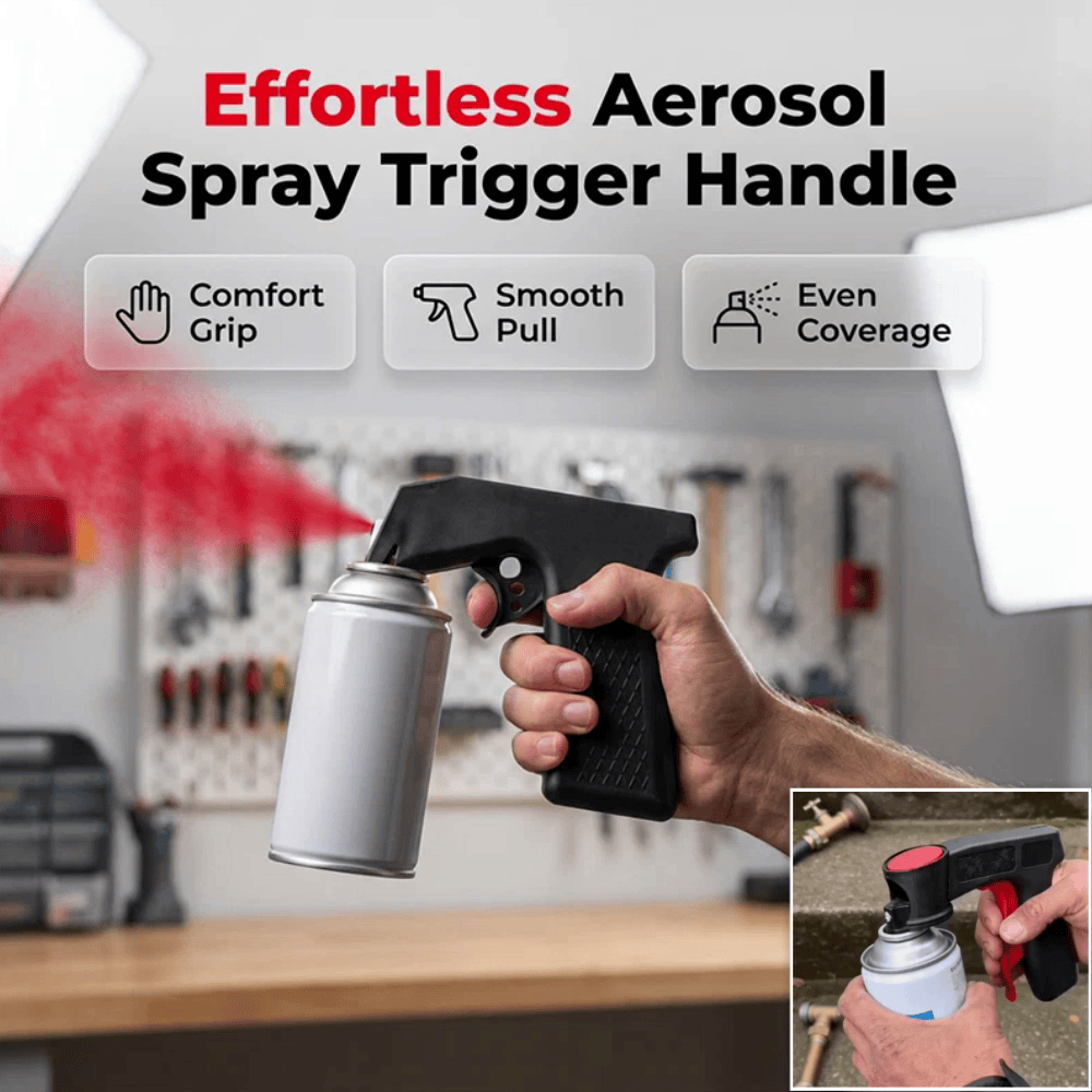 💨40% Off Limited To Today！| Universal Aerosol Spray Can Trigger Handle