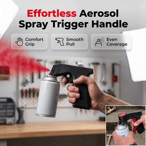 💨40% Off Limited To Today！| Universal Aerosol Spray Can Trigger Handle