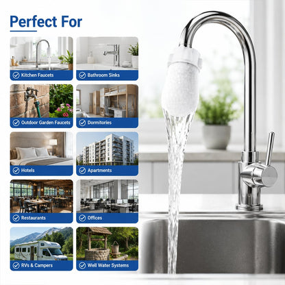 🔥LAST DAY 50% OFF💧Faucet Filter Cotton Bags - Universal, 100 PCS Splash-Proof Faucet Filter 🌟Set