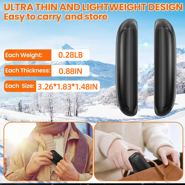 🎁2 Packs Magnetic Hand Warmers Rechargeable-Remifa®