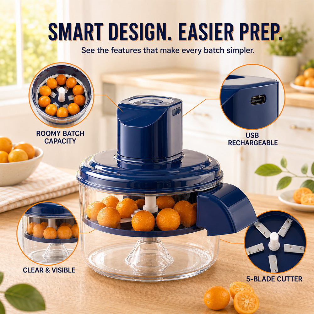 🔥 50% OFF | Electric Fruit & Veg Peeler