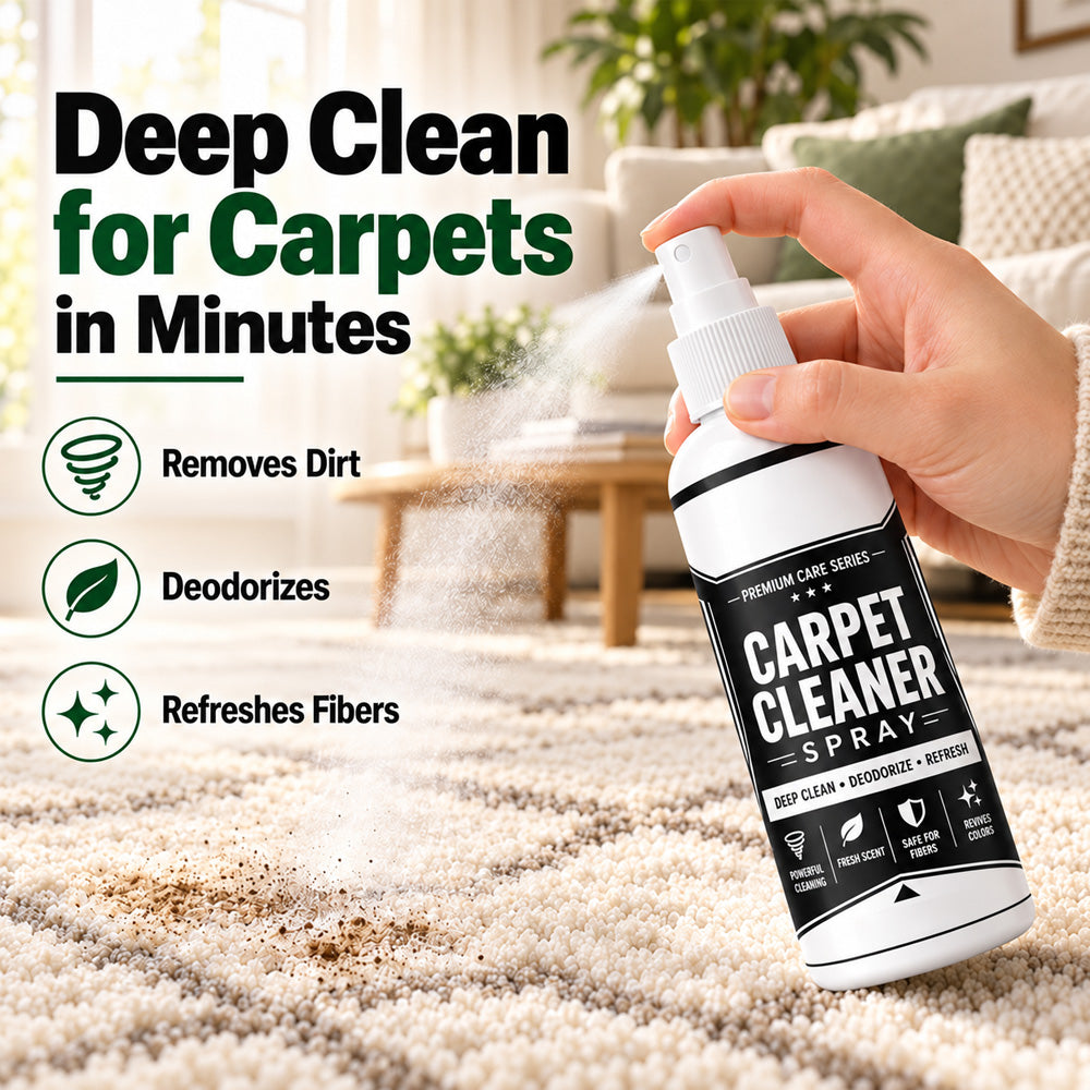 🏆 🏆 Buy 1 Get 1 Free🎁 Deep Clean Carpet Spray – Industrial-Strength Formula | Perfect for Auto Interiors, Sofas & Rugs, Effortless Stain Removal ✨
