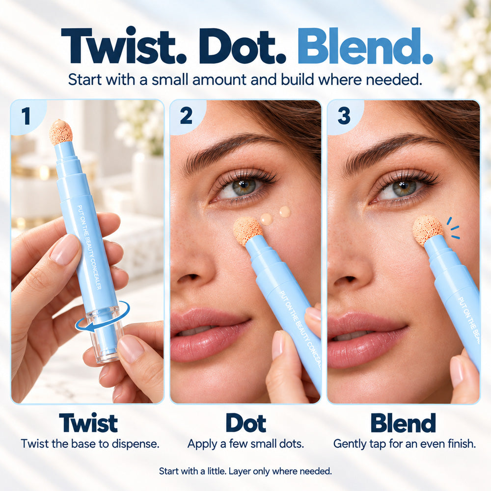 UPSELL🔥Buy 1 Get 1 Free NOW!💄Multipurpose Hydrating Liquid Concealer Pen  ✨