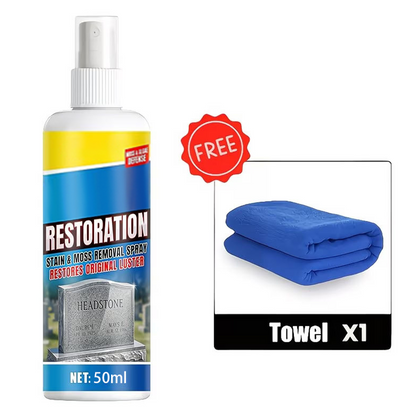 upsell 60% off⏰BUY 2 GET 1 FREE!🎁Headstone Cleaning & Restoration Spray – Remove Stains Instantly