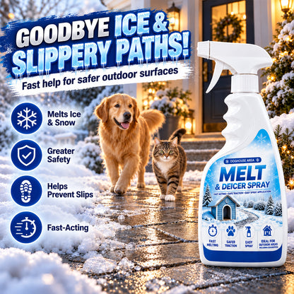 👑 LIMITED-TIME 50% OFF WINTER SPACIAL OFFER! |🐾 Fast Pet-Safe Outdoor De-Icing & Snow Melting Spray❄️
