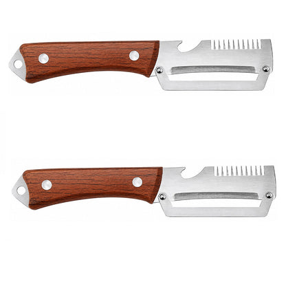 🥕 2-in-1 Multifunctional Vegetable Peeler Set | Peel, Slice & Julienne