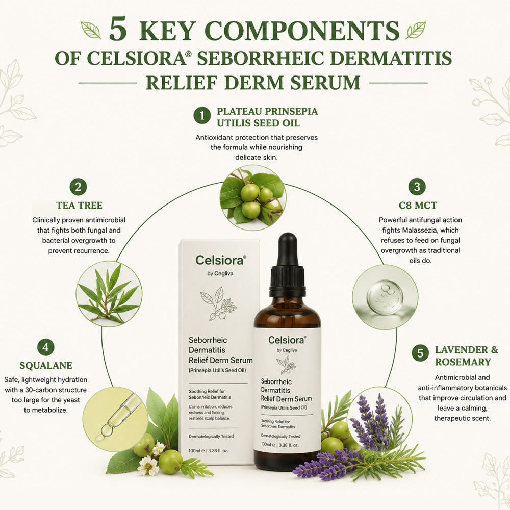 🌱Celsiora® Seborrheic Dermatitis Relief Derm Serum