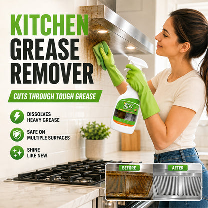 🏆🔥 50% OFF | Heavy Duty Kitchen Degreaser Spray – Powerful Grease-Cutting Cleaner