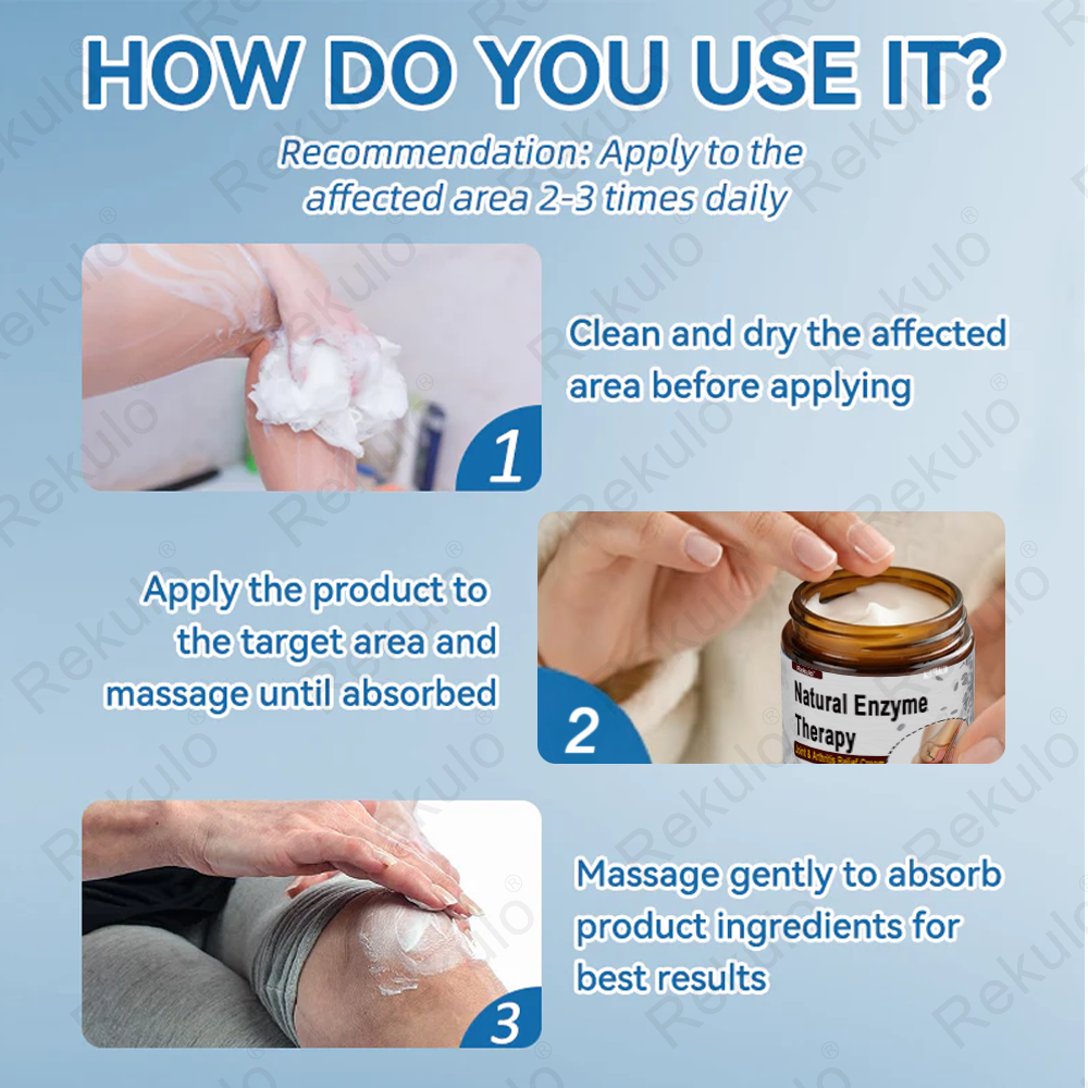 Rekulo® Black Rice Pain Healing Bone Cream ( Treatment for arthritis, rheumatism, neuropathy, sports injuries, muscle spasms and cramps)