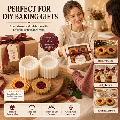 🥮🥮Creative Double-Ended Pastry Mold – 2-in-1 Design for Easy & Beautiful Baking