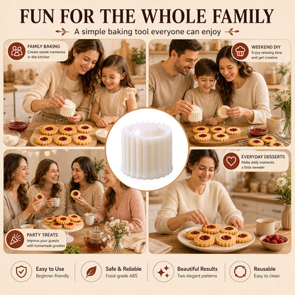 🥮🥮Creative Double-Ended Pastry Mold – 2-in-1 Design for Easy & Beautiful Baking