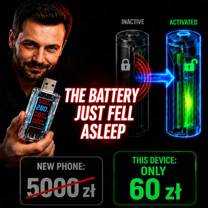 ⚡50% OFF |🔌USB Smartphone Battery Repair Dongle – Plug‑&‑Play, No Disassembly, Optimise Your Phone Battery Performance!