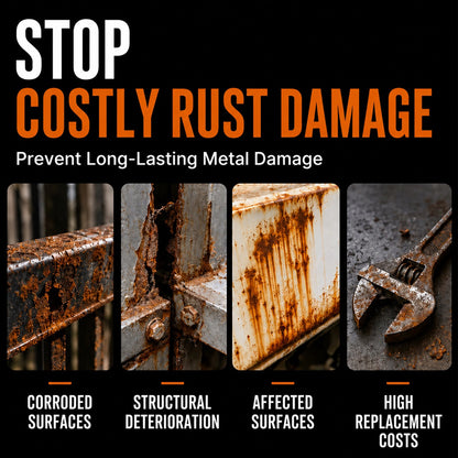 🥳2026 HOT SALE🥳💞50K+ SOLD!🔧🏠 60% OFF! Metal Rust Protection Black Repair Paste – Restores rusty gates, railings & tools. Forms protective coating – no need to replace! 🛡️✨