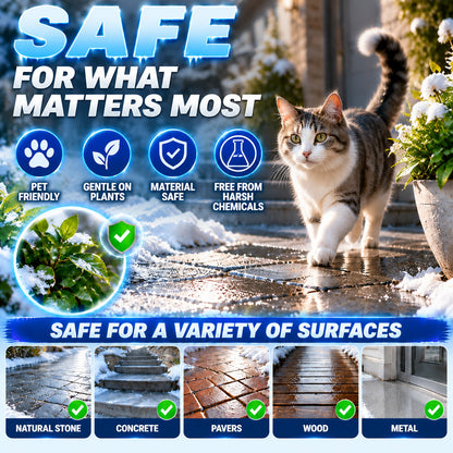 👑 LIMITED-TIME 50% OFF WINTER SPACIAL OFFER! |🐾 Fast Pet-Safe Outdoor De-Icing & Snow Melting Spray❄️