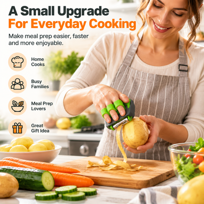 🎉2026 New Ergonomic Two-Finger Fruit and Vegetable Peeler
