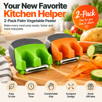 🎉2026 New Ergonomic Two-Finger Fruit and Vegetable Peeler