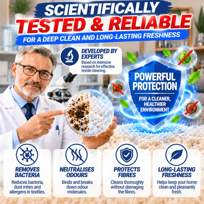 🎄 Pre-Christmas Deep Clean: LIMITED-TIME 50% OFF! |👑No-Wash Carpet & Sofa Cleaner with Brush