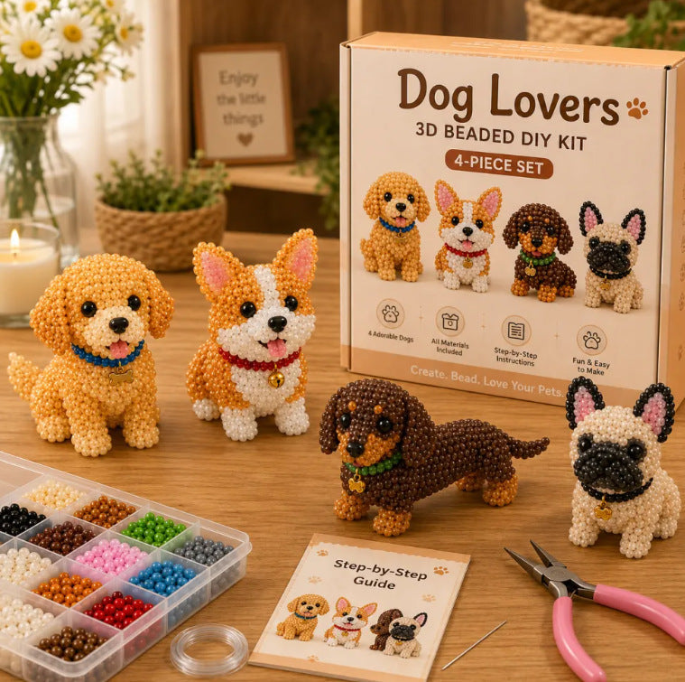 Celsiora®🔥Hot Sale - 50% OFF🔥🏆Limited Time Sale 49% OFF🧵✨Petite 3D Beaded Animal Craft Kit