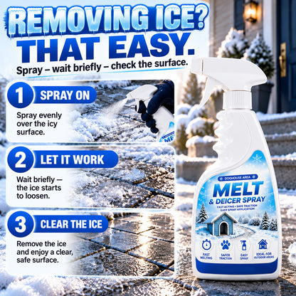 👑 LIMITED-TIME 50% OFF WINTER SPACIAL OFFER! |🐾 Fast Pet-Safe Outdoor De-Icing & Snow Melting Spray❄️