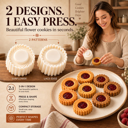 🥮🥮Creative Double-Ended Pastry Mold – 2-in-1 Design for Easy & Beautiful Baking