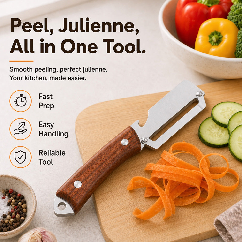 BUY 1 – GET 1 FREE: Multifunctional peeler
