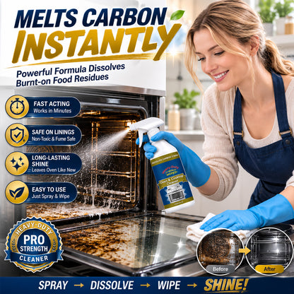 💥 LAST DAY SALE｜50% OFF 🌻Heavy Duty Oven & Cooktop Cleaner Spray 🔥