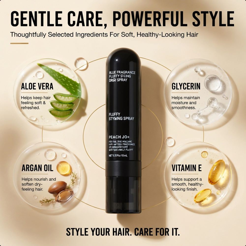 🎉Limited Time 💥Buy 3 Get 2 Free🌸Salon-Quality Volumizing Spray | Fluffy, Bouncy Hair With Lightweight All-Day Hold ✨
