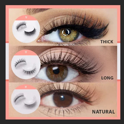 ✨Self-Adhesive Reusable Lashes | Lift Tired Saggy Eyelids in 3 Seconds👀 – No Glue, Zero Hassle!