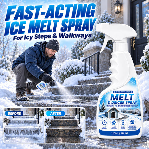 upsell🐾 Fast Pet-Safe Outdoor De-Icing & Snow Melting Spray❄️