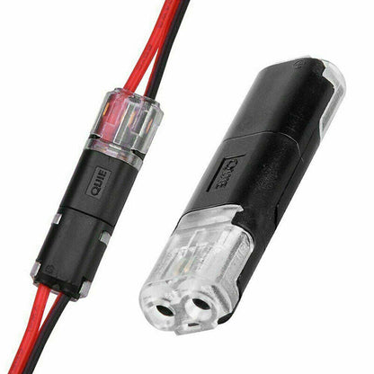 Double Thread Push-Pull Connector with Lock – High Precision Quick Connect