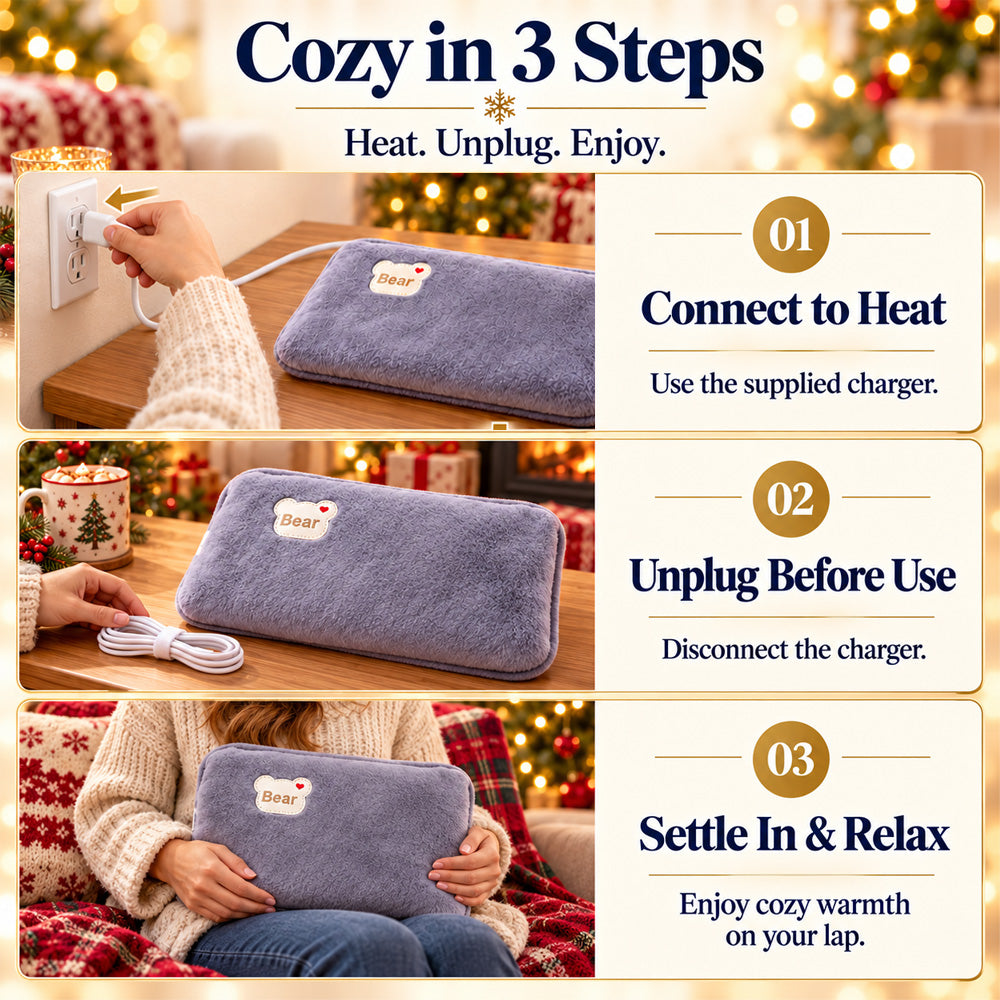 🎄 Christmas Sale 🔥 – Rechargeable hot water bottles, heat packs, explosion-proof heat pads🎁