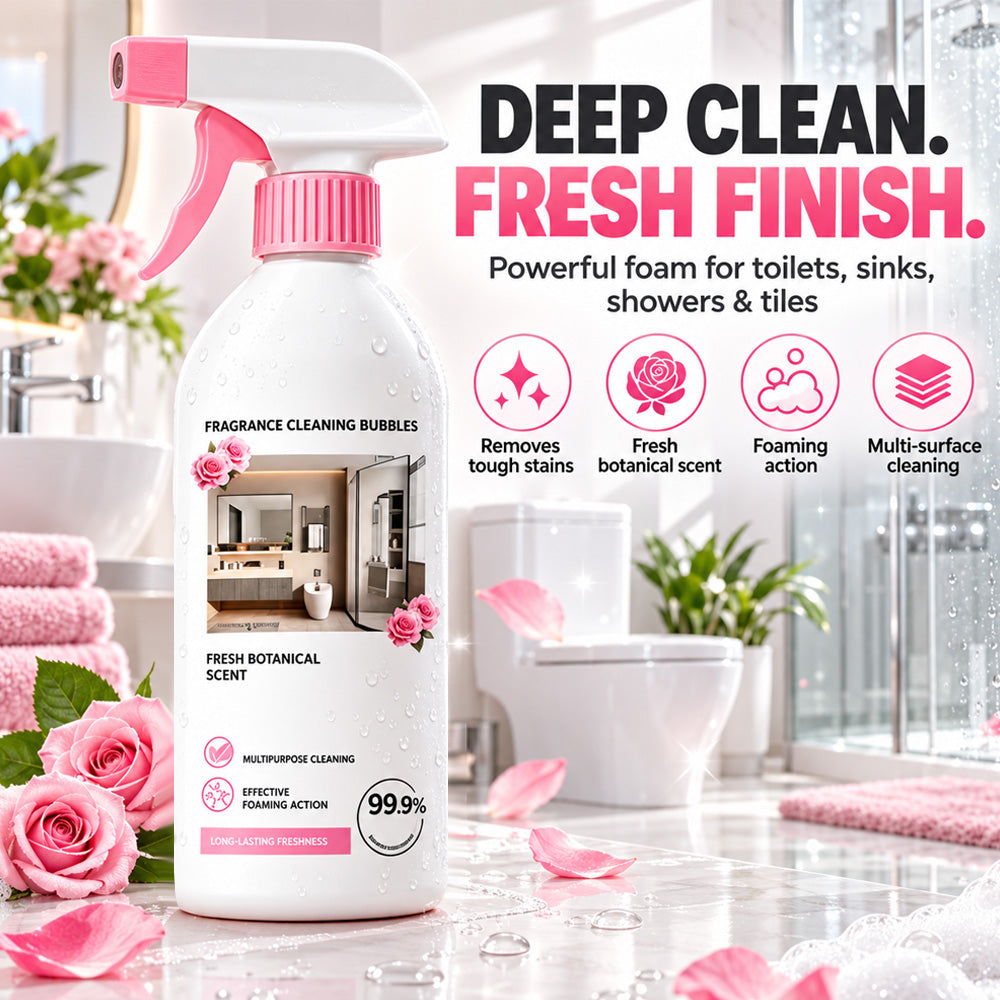 🚿🧽Multi‑Purpose Bathroom Cleaner – Limescale Remover, Mild Formula, Fresh Scent💦
