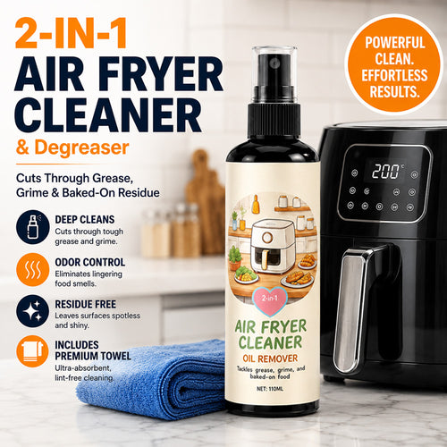 🔥 Sale 50% OFF!✨2-in-1 Air Fryer Cleaner and Degreaser Spray