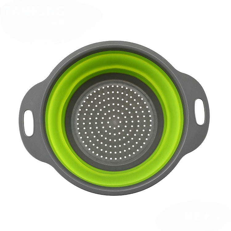 🥗 3-Piece Collapsible Colander Set – Fold Flat, Save Space & Easily Drain Pasta, Fruits & Veggies