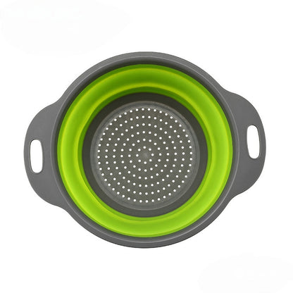 🥗 3-Piece Collapsible Colander Set – Fold Flat, Save Space & Easily Drain Pasta, Fruits & Veggies