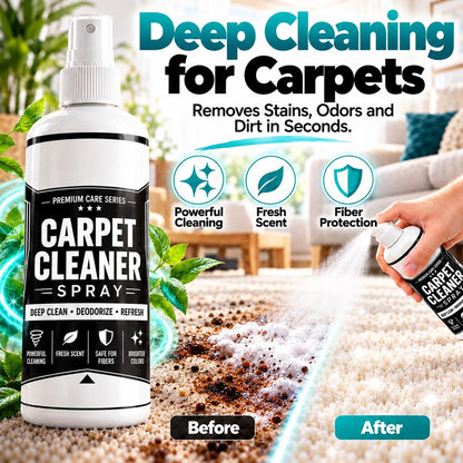 💥👀Shockingly low price!⏰🧼No-Scrub Deep Clean Carpet Spray | No Rinse Spot Stain Remover For Pet Paws 🐾, Coffee Spills ☕, Sofa & Car Upholstery 🚗