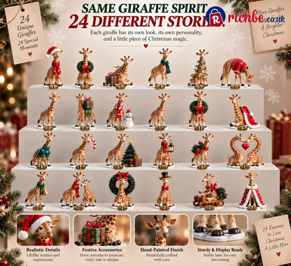 🦒 24 Days of Giraffe Christmas — 24 Unique Holiday Characters