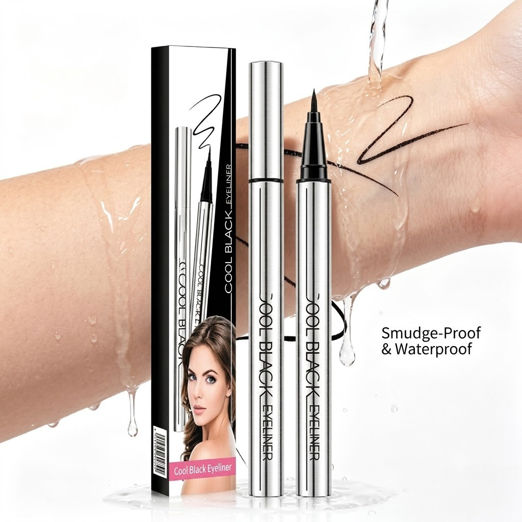 ⏰✨BUY 1 GET 1 FREE 🔥Waterproof & Smudge-Proof Eyeliner