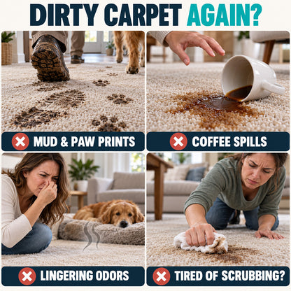 UPSELL 🏆Last Day Buy 1 Get 1 Free🎁 Deep Clean Carpet Spray – Industrial-Strength Formula | Perfect for Auto Interiors, Sofas & Rugs, Effortless Stain Removal ✨
