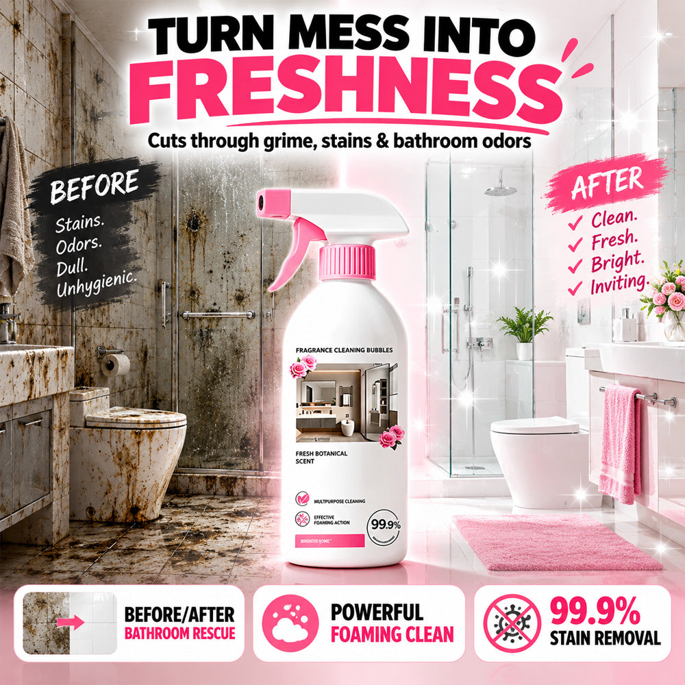 🚿🧽Multi‑Purpose Bathroom Cleaner – Limescale Remover, Mild Formula, Fresh Scent💦