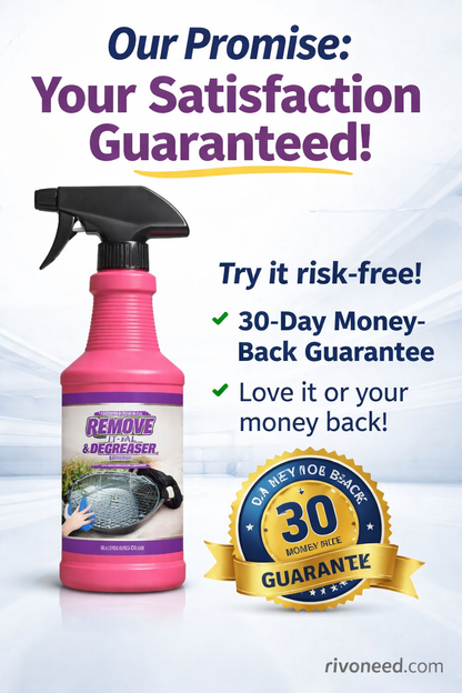 🔥Fast-Acting Heavy-Duty Grill Degreaser Spray 💪 Sparkling Clean ✨